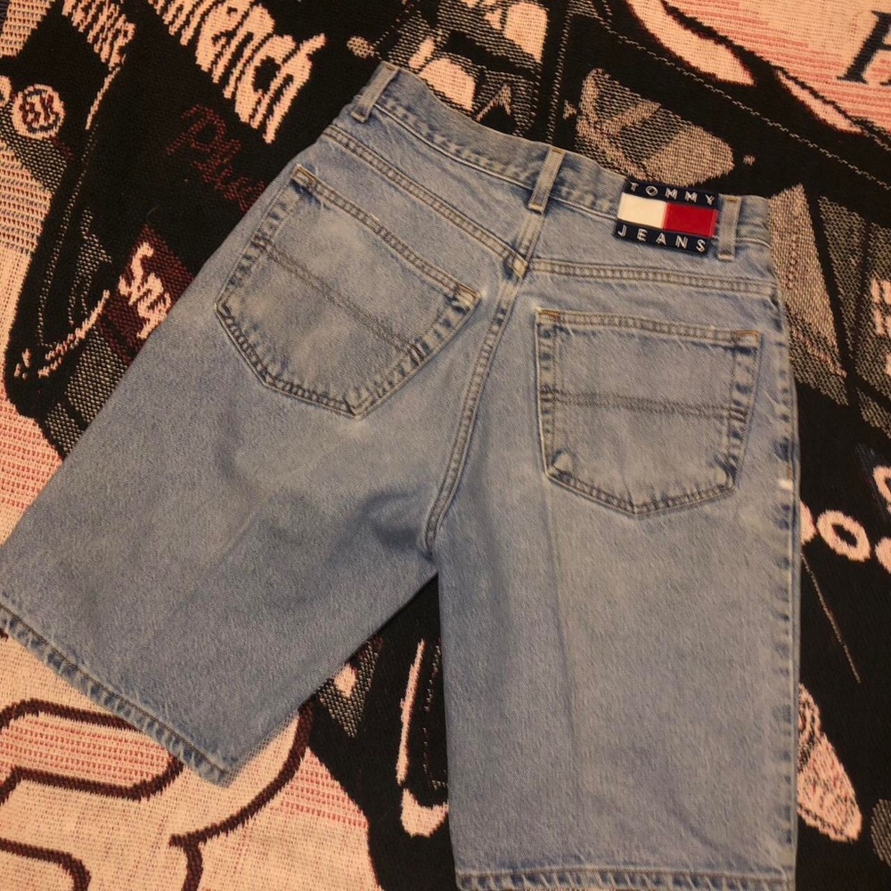 Vintage  Tommy Jeans Light Wash Denim Shorts